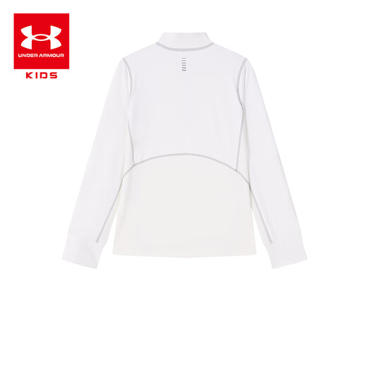 Under Armor children's long-sleeved T-shirt spring and autumn unisex running training casual sports stand-up collar long-sleeved T-shirt top 253303206