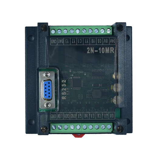 Plc industrial control board domestic controller fx2n-10/14/20/24/32/mr/mt serial port programmable simple single board FX2N-20MT none