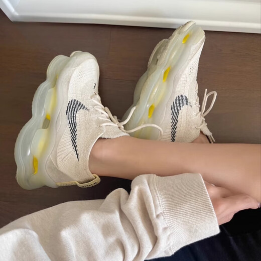 Nike AirmaxScorpionFK Новая полная палочка для подушки для подушки DJ4702-001 Аутентичный белый серый FQ2694-001 Мужская модель 40.5