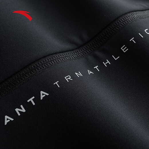 ANTA executive jacket丨Fleece warm sports jacket men's winter water-repellent woven hooded business shell top