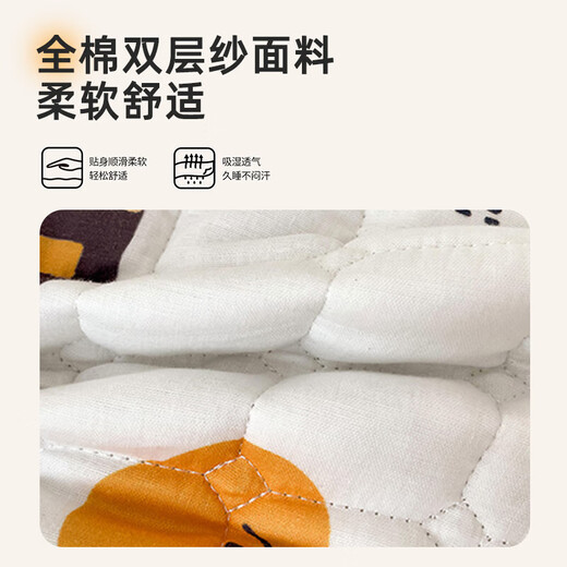 Matelas de fil à double couche bébé petit matelas coton coton pur coton épissant lit mou chiouet mollet