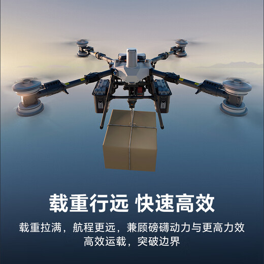 DJI fc100 large load-bearing drone FlyCart100 standard package 80kg transportation includes battery*2+parachute+remote control+dual electric lifting system pick-up card