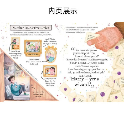  哈利波特故事迷你指南（口袋书）：哈利·波特 PocketPotters JK罗琳 哈利波特人物指南 Harry Potter  进口原版 英文书