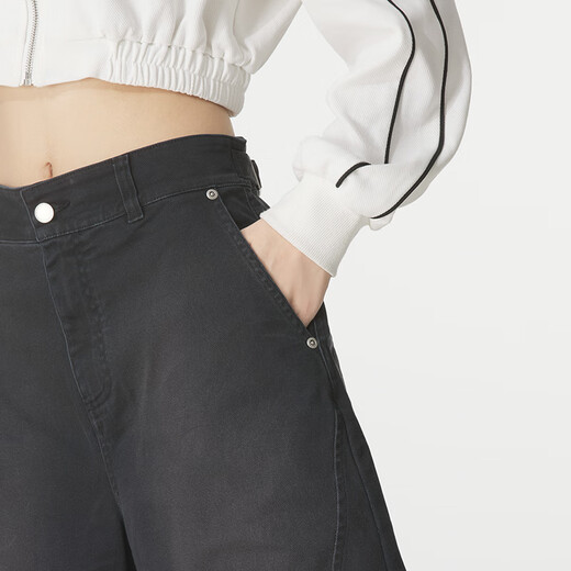 Nike (Nike) Frauenhose 2025 neue Sommersporthosen trendy und modische Freilufthose Casual Hosen bequem atmungsaktive, gewebte lange Hosen HQ9194-010 xs