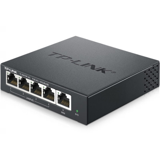 Gestión de enrutadores de nivel de alimentación de alimentación de todo el en uno AP Network AC TL-R5009PE-AC (WAN dual de 2.5 g completo)
