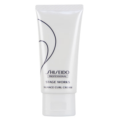 SHISEIDO PROFESSIONAL Show Style Soft Curling Hair Wax 75g Glossy Textured Elastic Curl Protector No Frizz Moisturizing Smooth Style Imported Shiseido Show Style Soft Curling Cream 75g