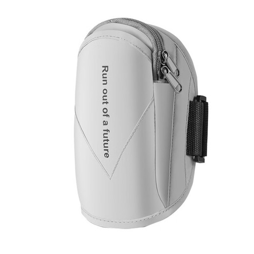 Perfect running mobile phone arm bag, outdoor mobile phone bag, universal arm strap for men and women, sports mobile phone arm sleeve, wrist bag, waterproof, reflective black