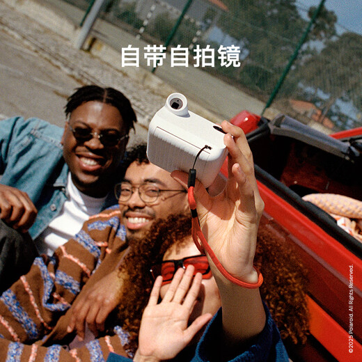 Polaroid GoGen2 instant outdoor camera mini mini portable travel selfie entry-level photography student boys and girls girlfriends wedding birthday Christmas gift white ready stock official standard (no photo paper)