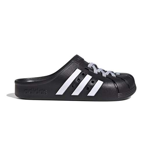 阿迪达斯 （adidas）2024夏季新款男女拖鞋舒适透气耐磨防滑凉鞋JH9848 JH9848 黑白 正品保证 假一罚三 39