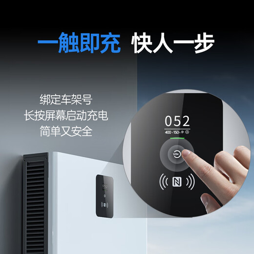 Wattsaving Energy Efficiency Electrical DC Charging Pile 30 40 60kW Wall-mounted 380v Fast Charging Sky Dome T60 is suitable for NIO Xiaomi Extreme Krypton Question Xpeng Hongqi EMQ5 Tesla T60Neo S Shared Edition-White Wall-mounted