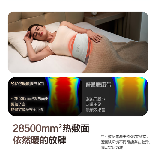 SKG Palace Warming Belt, Auntie’s Artifact, Waist Hot Compress, Baby Warmer, Abdominal Pain Warmer, Menstrual Period Soothing Patch, Portable Belt Protector, Birthday Gift for Girlfriend, Wife, Best Friend, New Product K1, Menstrual Period Abdominal Warmer and Waist Protector