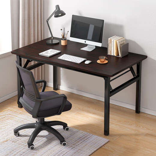 Huakaizhixing computer table desktop folding table study table notebook table BGZ673 120*60cm single layer