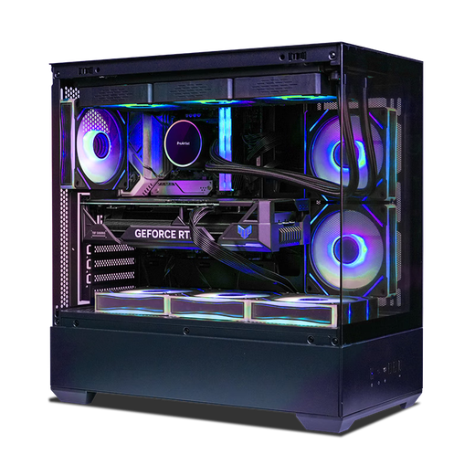 ASUS ROG family bucket AMD 9700X/RTX5060Ti 16G/RTX5070 desktop computer host graphics card assembly computer e-sports game design rendering AIDIY complete machine with one 9700X+RTX5060Ti 16G
