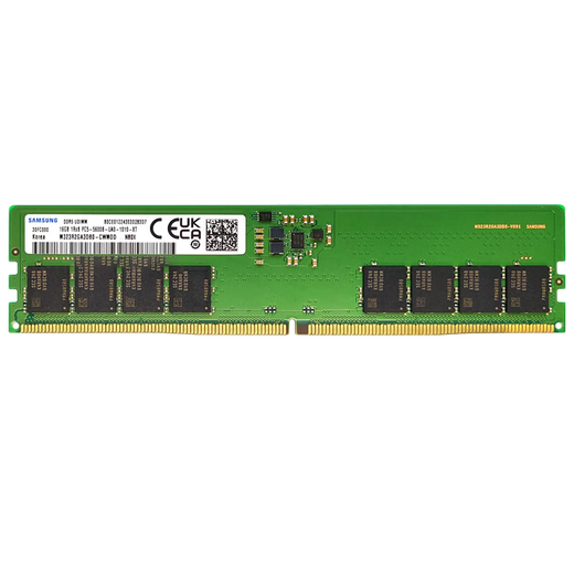Samsung (SAMSUNG) ddr5 desktop memory module 5600 supports dual-channel fifth-generation desktop memory 4800 and is compatible with Lenovo Xiaomi Asus Huawei Dell HP original computer memory module Samsung DDR5 desktop memory module 16G 5600