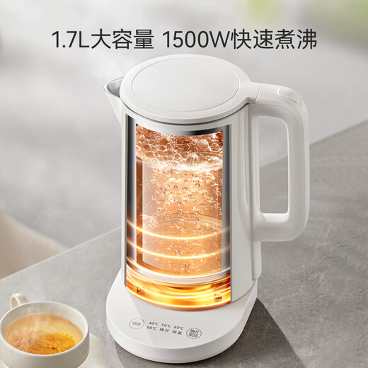 SUPOR electric kettle household large-capacity electric kettle kettle multi-stage temperature adjustment constant temperature kettle 304 stainless steel precision control health electric kettle SW-17J76A