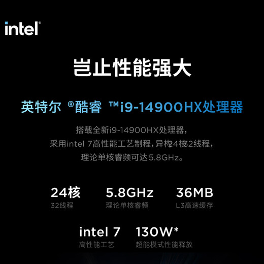 联想拯救者Y7000P 2025 游戏笔记本电脑(i9-14900HX 16G 1T RTX5060 2.5K 240Hz 黑)国家补贴20%