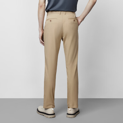 Biemlfdlkk Frühlings- und Sommer -Männer dehnbar komfortable atmungsaktive Casualhosen Gerade Business Hose dünn