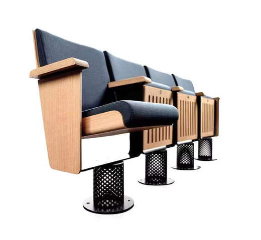 Huili Lecture Hall Concert Hall Seats Auditorium Chairs Row Chairs Conference Chairs with Writing Board Ladder Classroom Row Chairs Theater Theater Model LK1203C