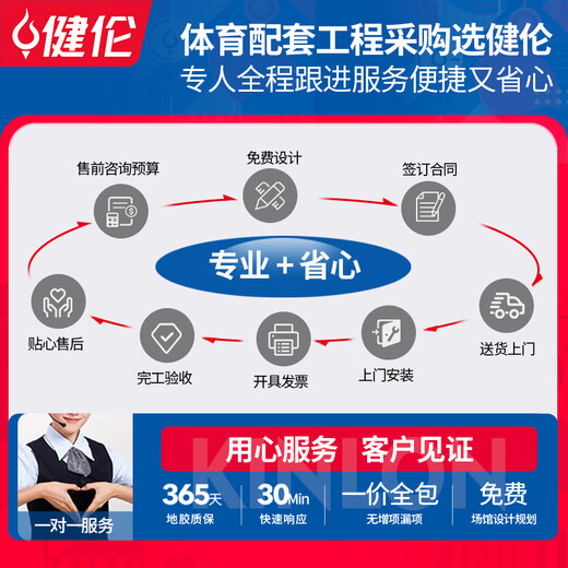 健伦【当/次日达】羽毛球网架标准室内外移动便携训练比赛羽毛球架