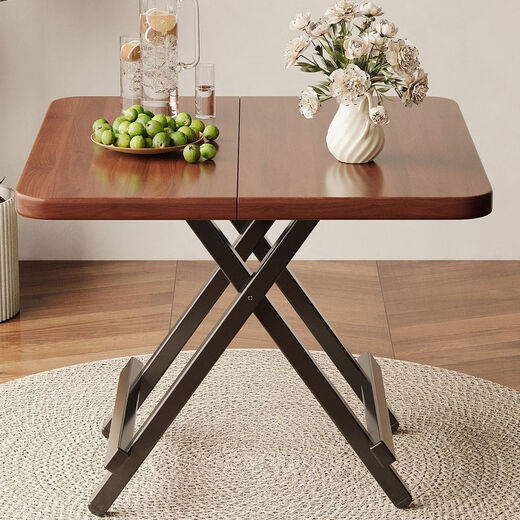 Chibalun foldable dining table portable night market stall square table home small apartment rental dining table dormitory homework