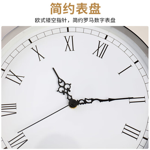 Hanshi (Hense) quartz floor clock living room clock free punch clock creative modern simple standing clock display clock HG78 B Roman numerals + electroplated metal