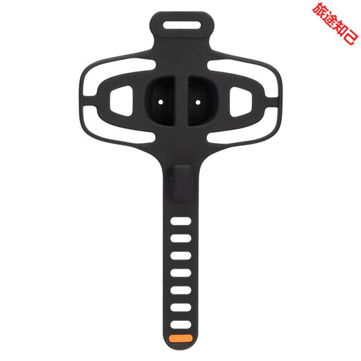 Silicone mobile phone holder strap mobile phone holder bicycle mountain bike road bike stem navigation bicycle holder P6 mobile phone holder black 4.0-6.8 inches available