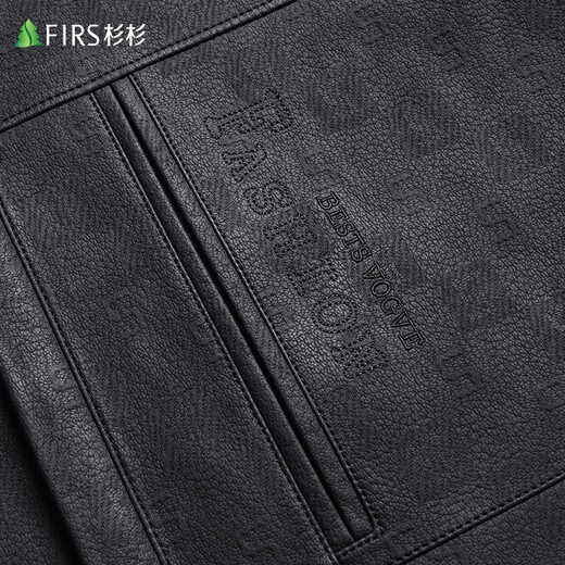 Шаньшань кожаная куртка мужская осенне-зимняя бархатная новая деловая повседневная мотоциклетная кожаная куртка с лацканами для молодежи и среднего возраста мужская рабочая одежда