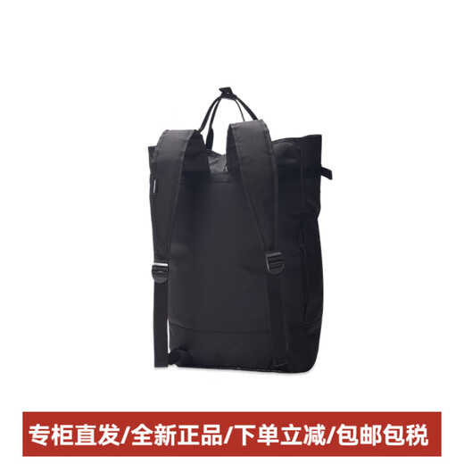 匡威（Converse）运动休闲聚酯纤维书包背包双肩包常规男女同款情侣款黑色 OS