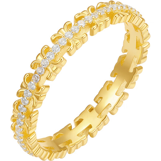 Saturday blessing ring geometric ring bracelet S925 silver high-end birthday gift J0214470 No. 14