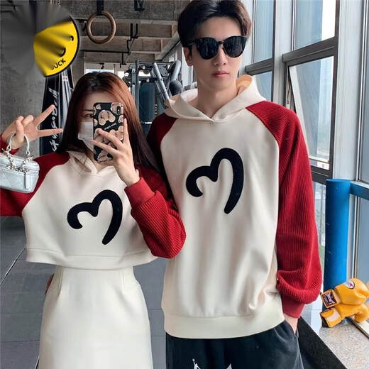 G.duck Internet celebrity parent-child clothing autumn sweatshirt hooded new family of three whole family clothing baby romper mother and daughter dress picture color 66 romper (comes with hat)