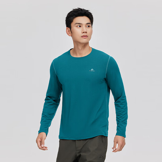 Pathfinder quick-drying clothing men's lightweight slim fitness clothing outdoor elastic sports running long-sleeved T-shirt