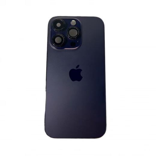 Quan'an iPhone14pro mobile phone middle frame back cover glass iPhone14pro disassembly rear case assembly Dark Night Purple 98 new