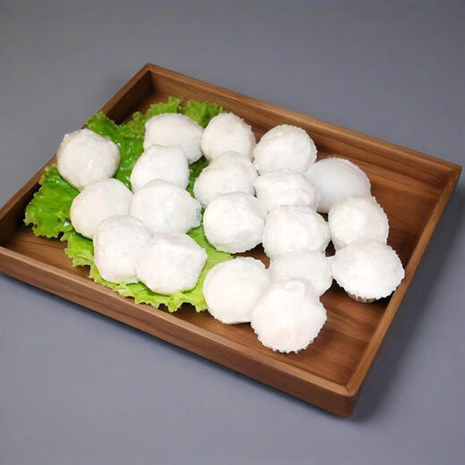 Handmade yellow croaker fish balls, hand-baked solid fish balls, seafood fish balls, hot pot balls, barbecue ingredients, Oden 10 bags