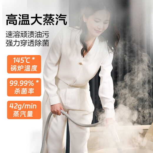 Yili Steam Cleaner 145 C High Temperature and High Pressure Cleaner Housekeeping Steam Mop Floor Washing Multifunctional All-in-One Range Hood Kitchen Grease Remover Whole House Cleaning and Disinfection Newly Upgraded Steam Cleaner Upgraded Model