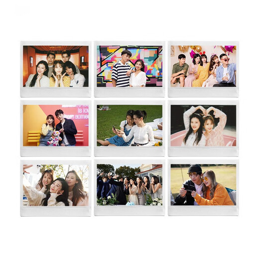 Fuji (FUJIFILM) Polaroid camera photo paper is suitable for mini11/12/41/99 3-inch wide400/evo five-inch SQ1 Polaroid wide series photo paper 20 sheets