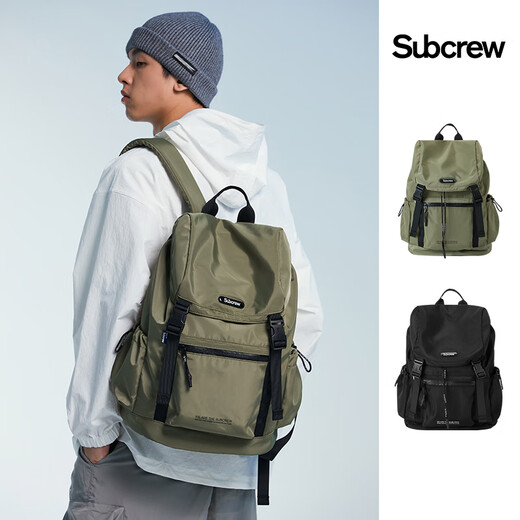 Subcrew trendy brand new student schoolbag men computer backpack casual large capacity travel backpack women black