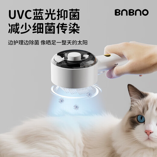 BNBNO cat comb cat hair cleaner pet spray cat hair combing brush cat steam massage comb to remove floating hair without bathing