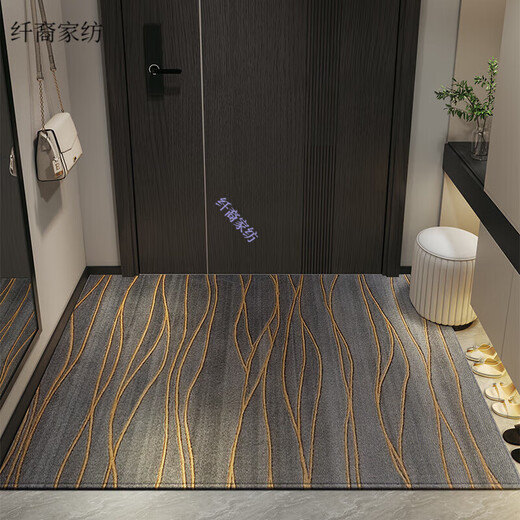 佩媞门口地垫进门高端大气免洗擦竖版地垫入户门垫2024新款高端门口 金典-15270 80cm*160cm【升级9代耐脏法尔曼
