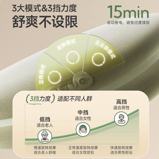 Bear waist massager for shoulders, neck, legs, back and cervical vertebra massage instrument for kneading and hot compresses, portable waist protector for lumbar muscle strain, recommended for birthdays, gifts for older girls, Christmas gifts, and New Year's Day