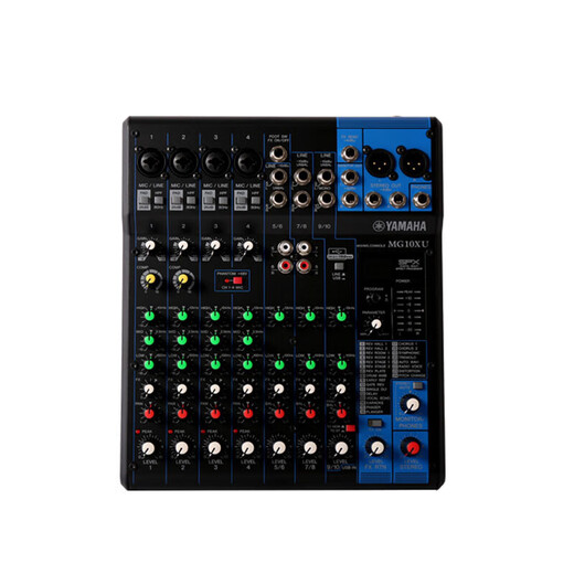 Yamaha (YAMAHA) MG10X MG12XU MG16XU MG20XU professional mixer multi-channel control with stage MG10XU with effector and free Bluetooth U disk