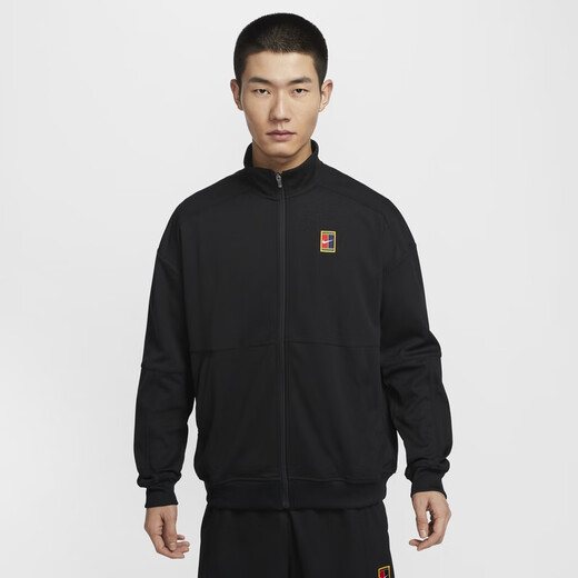 Nike Men's Thin Velvet Tennis Jacket Winter Knitted Retro Mesh Jacket NIKE HERITAGE FZ6926 100 White/White XL