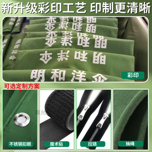 SMVP Thickened Square Round Canvas Bag Storage Bag Home Packing Moving Bag Duffel Bag Express Transfer Bag Large Capacity 2 Pack - Pure Canvas (0.6mm) More Affordable 56*56*123cm