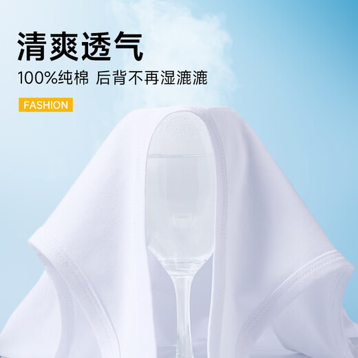 Heilan House Vest Men's Pure Cotton Men's Vest 100% Cotton Undershirt Men's Loose Large Size Old Man's Shirt Bottoming Vest Men's Warm 100% Cotton-White/White (2 Pack) 2XL -180/105 (150-170Jin Jin is equal to 0.5 kg)