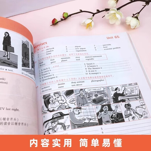 Complete 2 volumes Cambridge Elementary English Grammar 3rd Edition + New Concept English 1 Grammar Exercises Mr. Leo's High School Entrance Examination English Foreign Language and Culture Publishing House genuine junior high school seventh grade English elementary complete set of grammar exercise books self-study New Concept English 1 textbook Smart Edition