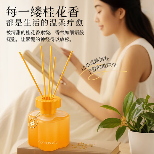 WITCEMEY aromatherapy indoor bedroom long-lasting car toilet bathroom dedicated osmanthus air freshener perfume fragrance