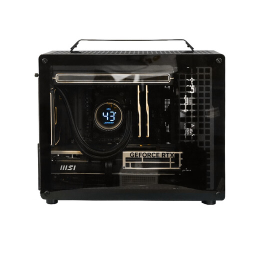 AMD Ryzen R7 9800X3D/5080/5070TI/RX9070XT no graphics card mini mini game ITX desktop computer host assembly computer thousand frames e-sports complete machine configuration 丨 R7 9800X3D/barebone system/performance version