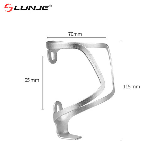 Bicycle water bottle rack, mountain bike ultra-light aluminum water cup holder, bicycle water bottle holder equipment accessories, water bottle rack, sand blue