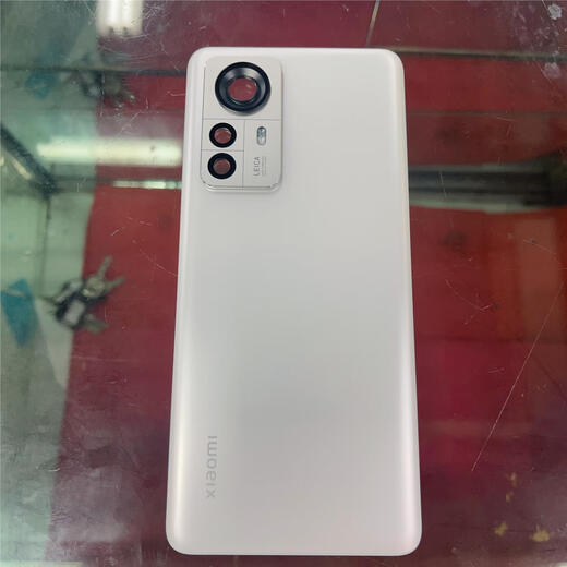 Suitable for Xiaomi 12Pro12Spro original back cover pure original after-sales disassembly Mi 12 pure original back cover battery cover Xiaomi 12spro pure original back cover white with mirror