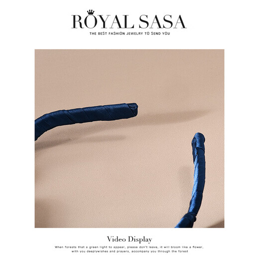 Royal sasa royal salsa fluffy high skull toothed non-slip wavy hair hoop women's headband pressed hairpin hair bundle headdress broken hair hole