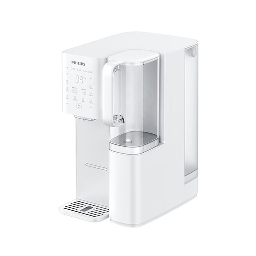 Philips (PHILIPS) water purifier household RO reverse osmosis desktop instant hot water dispenser rich strontium mineralization installation-free purifier ADD6860